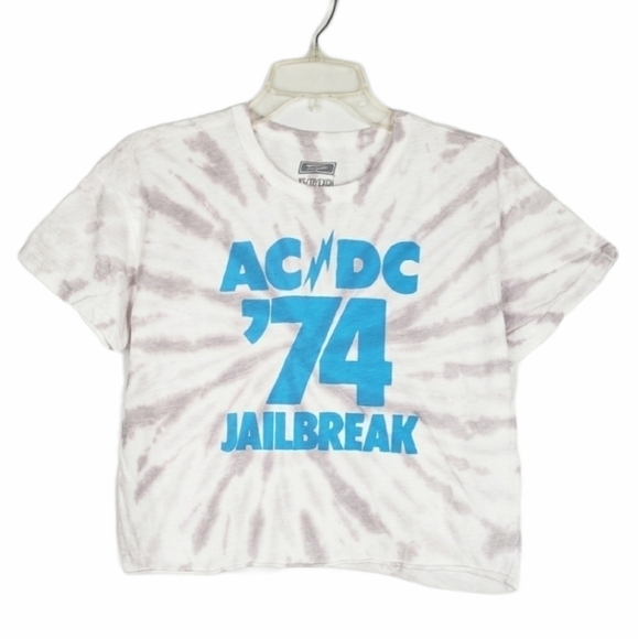 ACDC graphic tie dye band tee - Picture 1 of 7